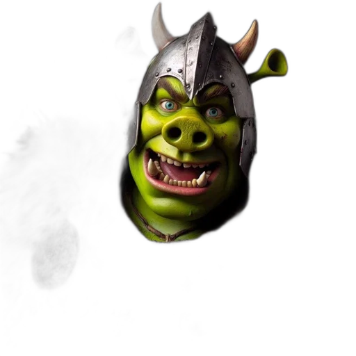 mask, dragon, face, creature transparent PNG cut-out