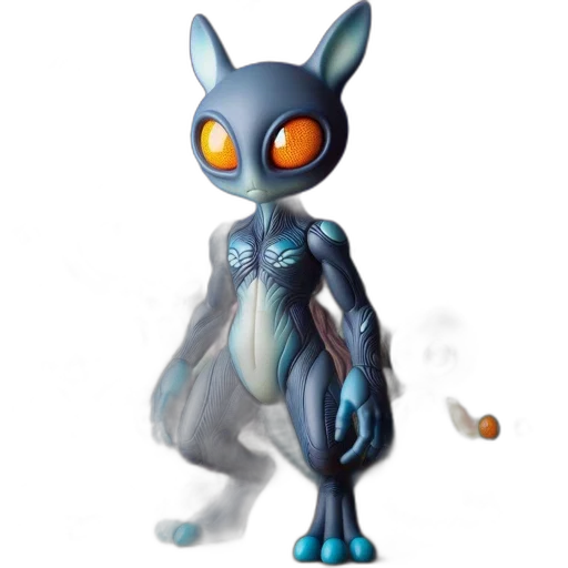 robot, creature, animal, staff transparent PNG cut-out