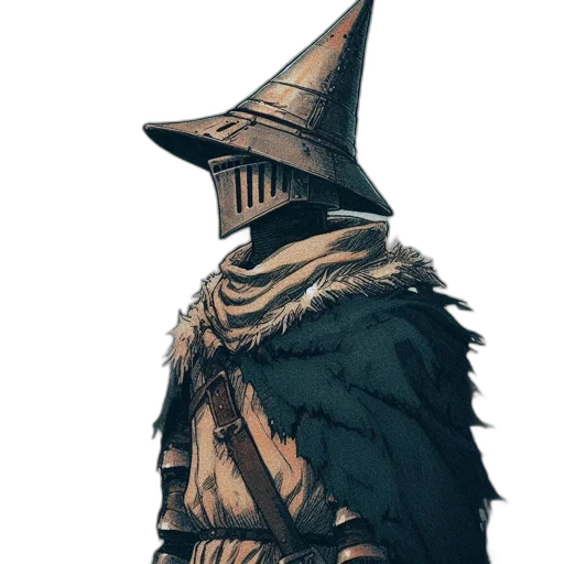 hat, mask, staff, sword transparent PNG cut-out