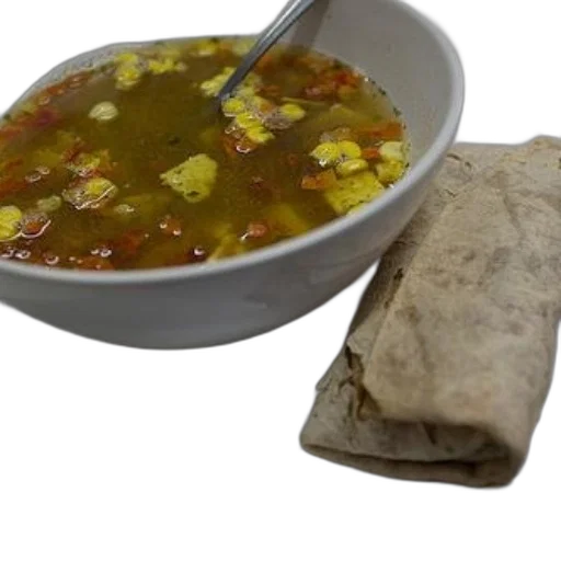food, photorealistic, 3d render, bowl transparent PNG cut-out