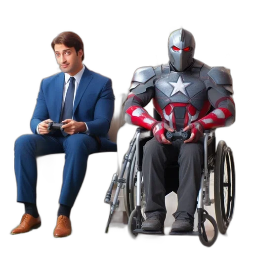 robot, furniture, concept art, comic book art transparent PNG cut-out