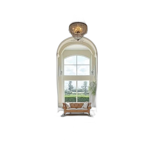 furniture, crown, 3d render, photorealistic transparent PNG cut-out