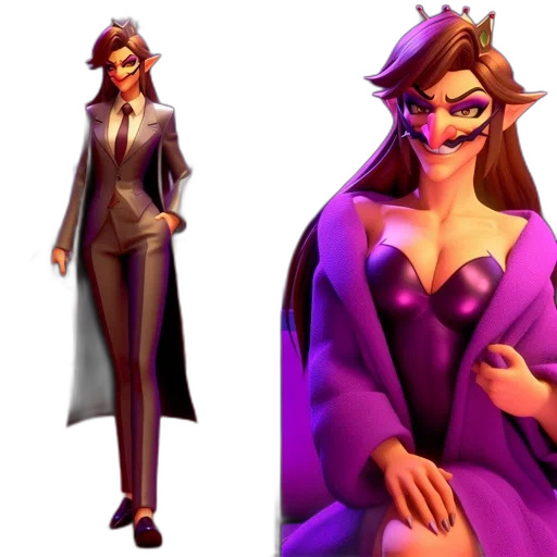 concept art, 3d render, fantasy art, pixel art transparent PNG cut-out