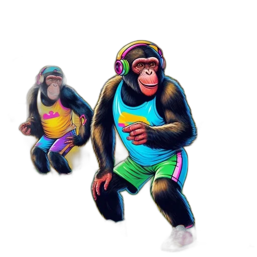 animal, concept art, 3d render, pixel art transparent PNG cut-out