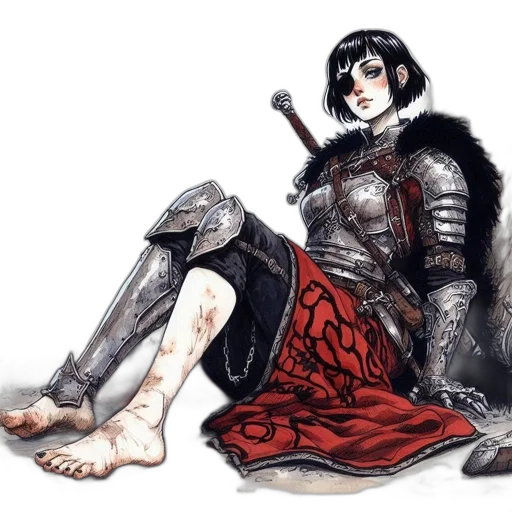 sword, weapon, dragon, dress transparent PNG cut-out