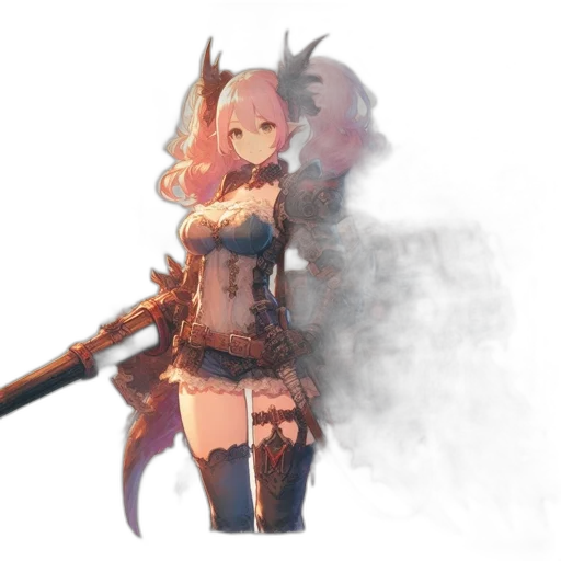 weapon, sword, staff, dragon transparent PNG cut-out
