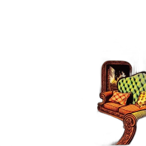 furniture, crown, food, pixel art transparent PNG cut-out