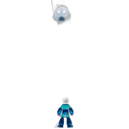 robot, creature, staff, mask transparent PNG cut-out