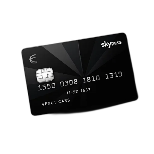 staff, skypass, card, showing transparent PNG cut-out
