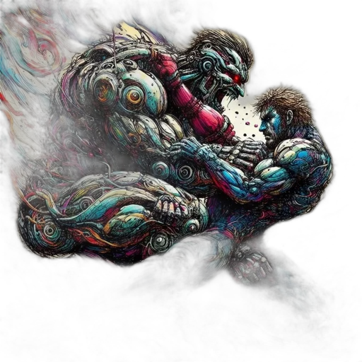 creature, comic book art, concept art, fantasy art transparent PNG cut-out