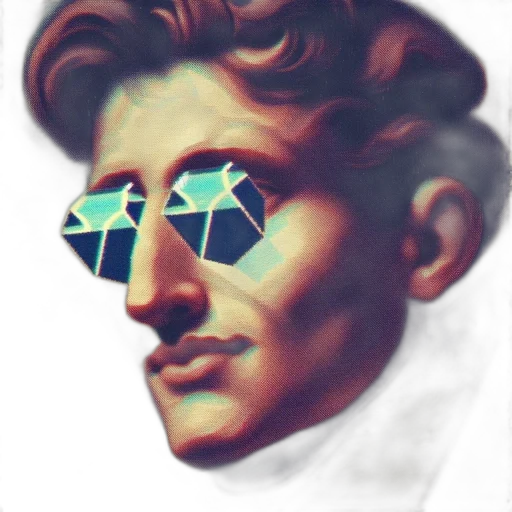 face, jacket, mask, crown transparent PNG cut-out