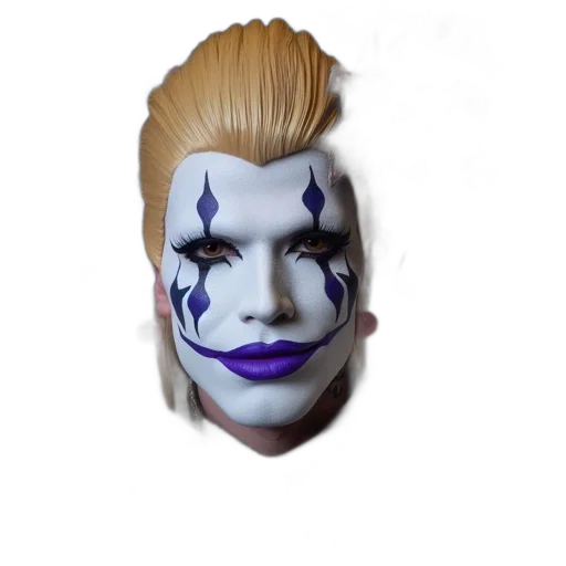 mask, face, creature, hair transparent PNG cut-out