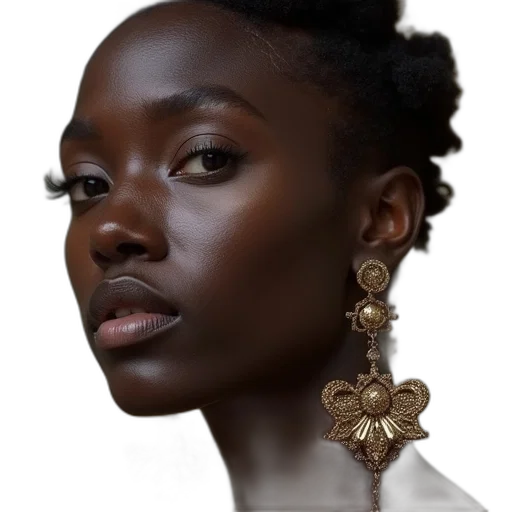 jewelry, crown, face, hair transparent PNG cut-out