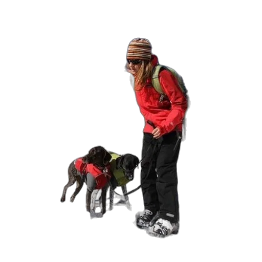 jacket, animal, staff, creature transparent PNG cut-out