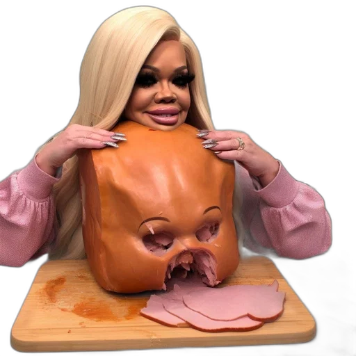 food, creature, mask, animal transparent PNG cut-out