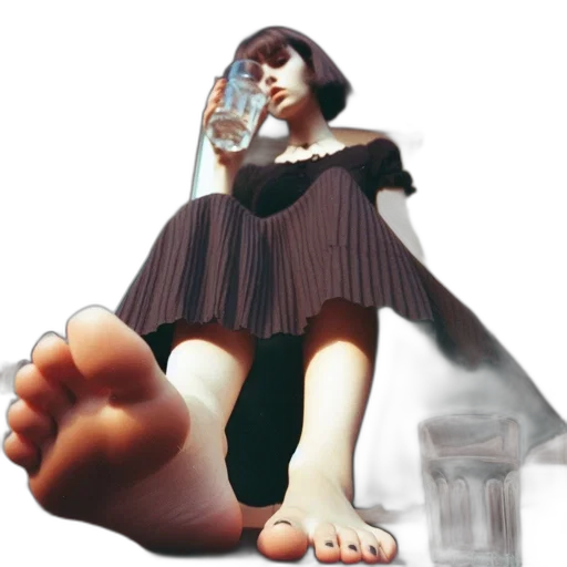 bottle, shoes, dress, robot transparent PNG cut-out