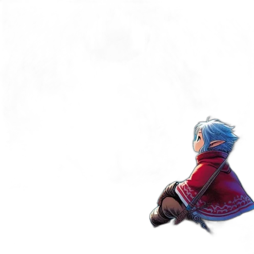 jacket, dragon, sword, creature transparent PNG cut-out