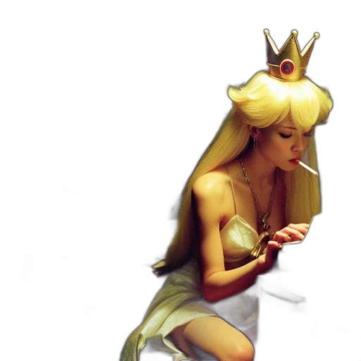 crown, dress, concept art, fantasy art transparent PNG cut-out