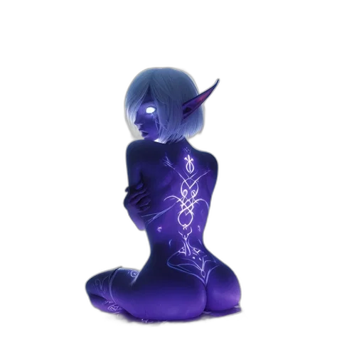 staff, creature, jewelry, robot transparent PNG cut-out