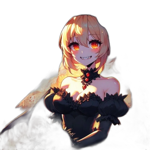 dragon, flower, crown, mask transparent PNG cut-out
