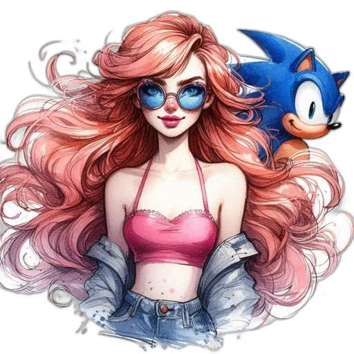 hair, dress, face, jacket transparent PNG cut-out