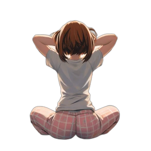 dress, hair, jacket, crown transparent PNG cut-out