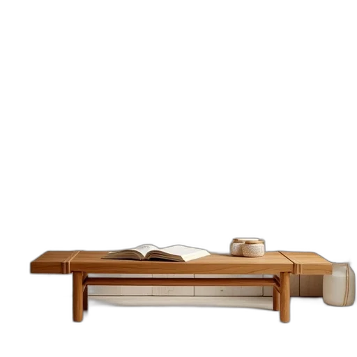 furniture, 3d render, earth tones, all transparent PNG cut-out