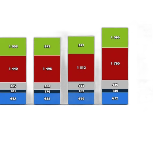 3d render, colorful, green, red transparent PNG cut-out