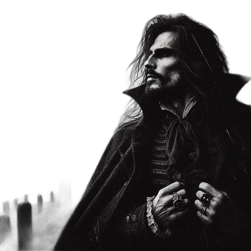 jacket, fantasy art, concept art, comic book art transparent PNG cut-out