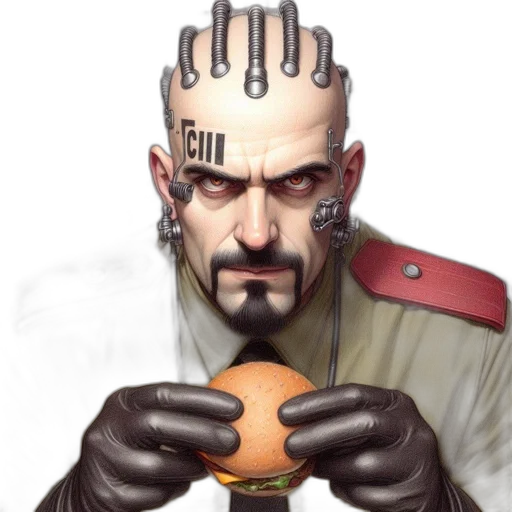 face, food, staff, weapon transparent PNG cut-out