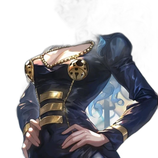 staff, mask, jacket, crown transparent PNG cut-out