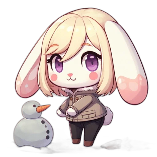 animal, staff, creature, pixel art transparent PNG cut-out