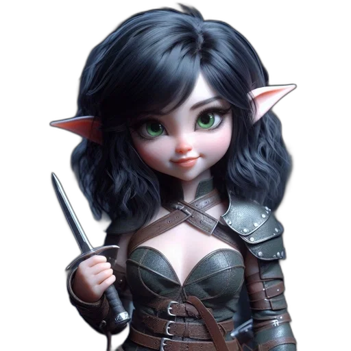 staff, dragon, sword, fantasy art transparent PNG cut-out