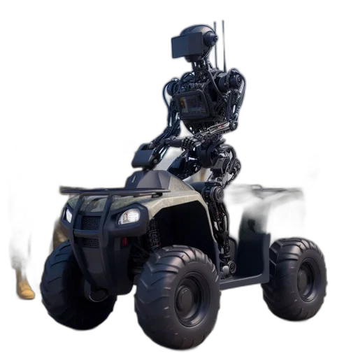 robot, car, weapon, animal transparent PNG cut-out