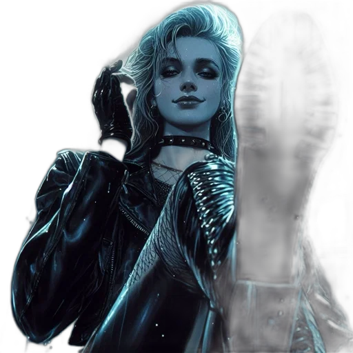 jacket, face, robot, mask transparent PNG cut-out