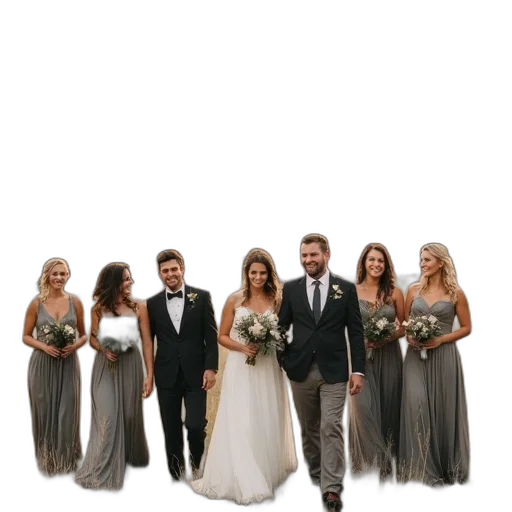 staff, dress, earth tones, wedding transparent PNG cut-out
