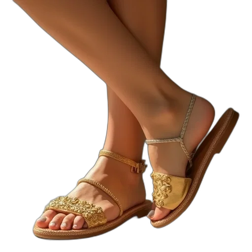 shoes, jewelry, 3d render, photorealistic transparent PNG cut-out