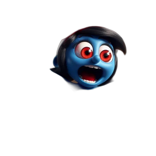 creature, face, mask, staff transparent PNG cut-out