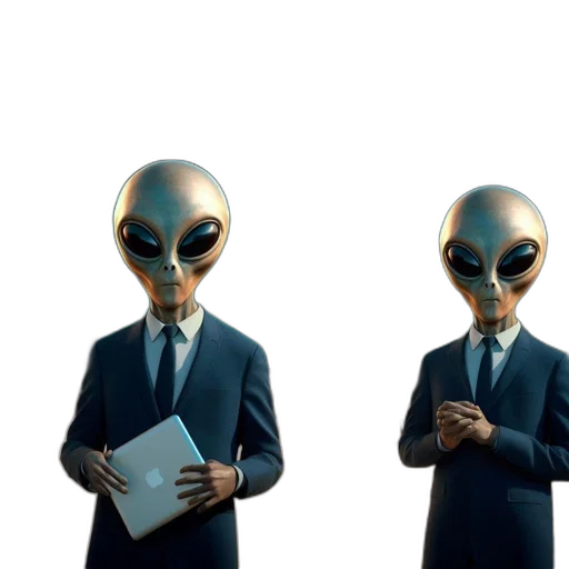 staff, concept art, 3d render, outer space transparent PNG cut-out