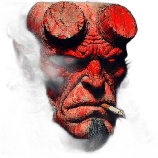 mask, face, creature, staff transparent PNG cut-out