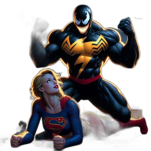 comic book art, concept art, 3d render, fantasy art transparent PNG cut-out