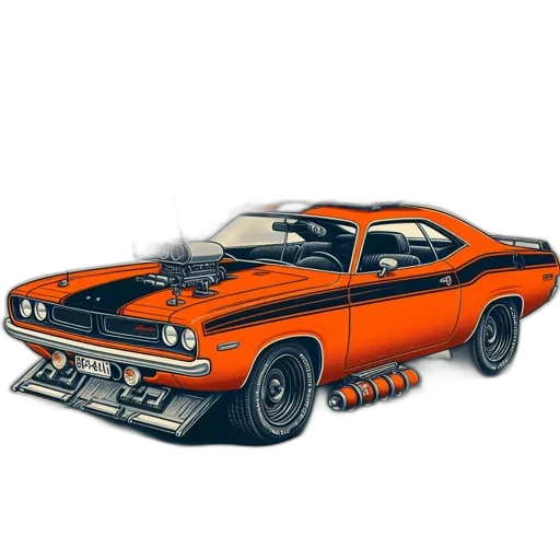 car, photorealistic, concept art, 3d render transparent PNG cut-out