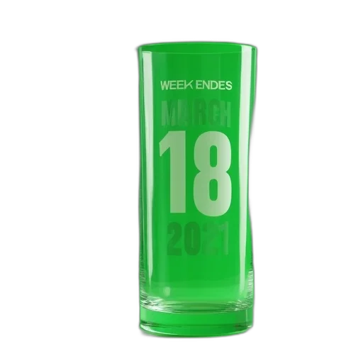 bottle, weapon, 3d render, green transparent PNG cut-out