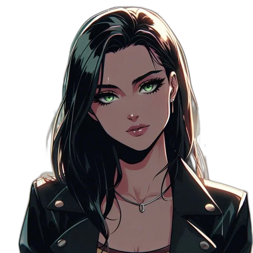 jacket, face, staff, jewelry transparent PNG cut-out