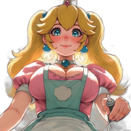 dress, staff, crown, jewelry transparent PNG cut-out