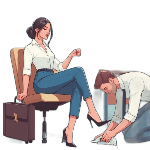 furniture, concept art, comic book art, office transparent PNG cut-out