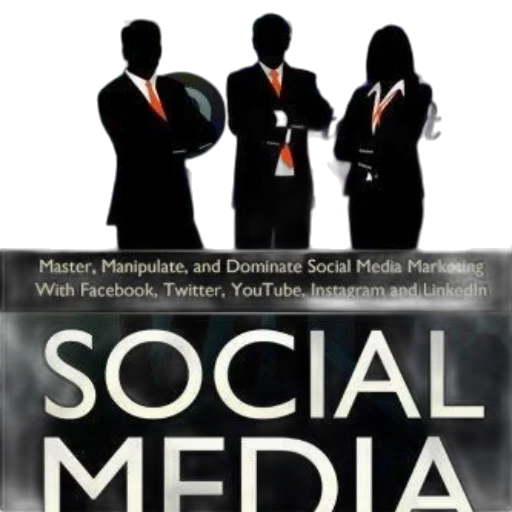 book, cover, silhouettes, three transparent PNG cut-out