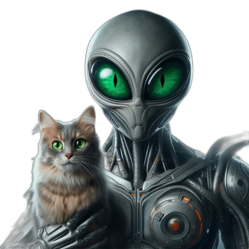 robot, animal, creature, concept art transparent PNG cut-out