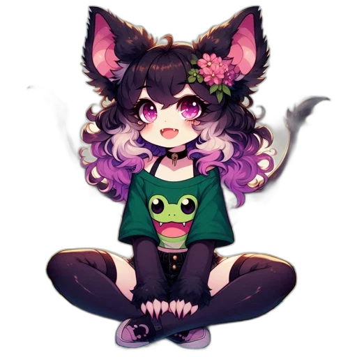 creature, staff, animal, dragon transparent PNG cut-out
