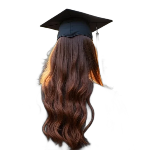 hair, hat, staff, crown transparent PNG cut-out